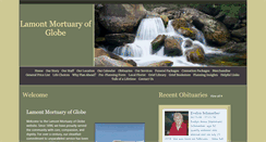 Desktop Screenshot of lamontmortuary.com